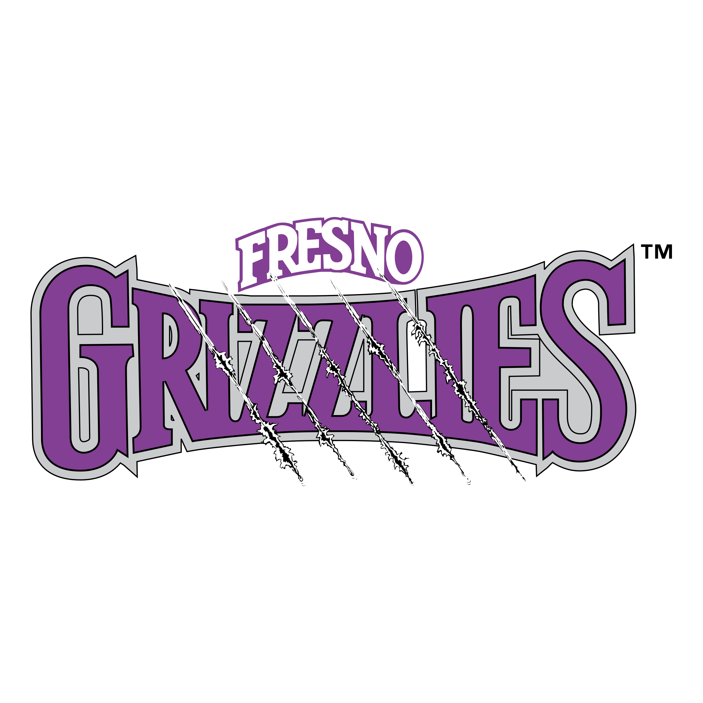 Fresno Grizzlies Transparent Background