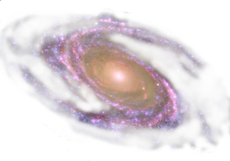 Galaxy Background PNG