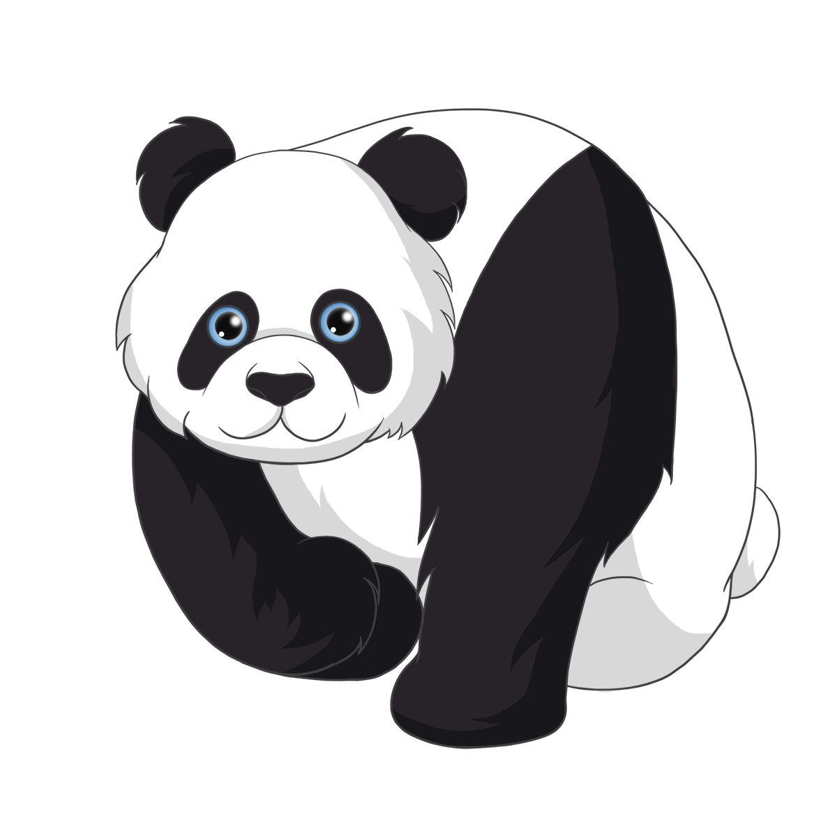 Giant Panda Transparent Free PNG