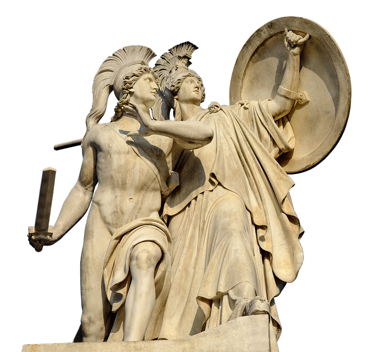 Greek Sculpture Art PNG Free File Download