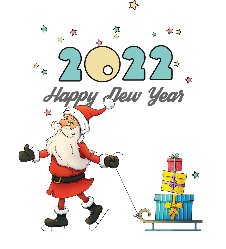 Happy New Year 2022 PNG HD Качество