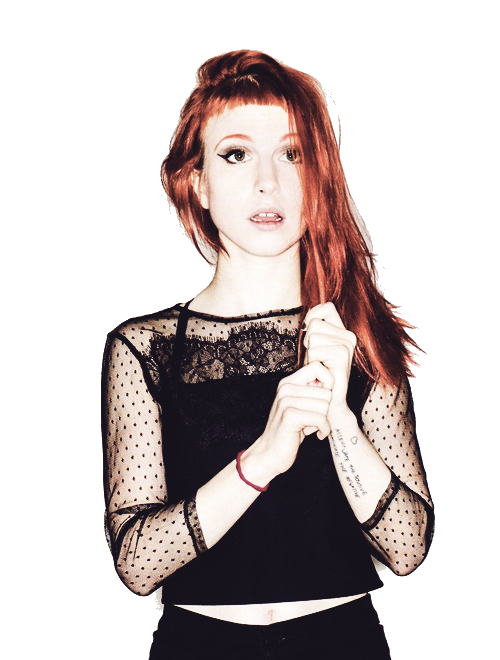 Hayley Williams No Background PNG