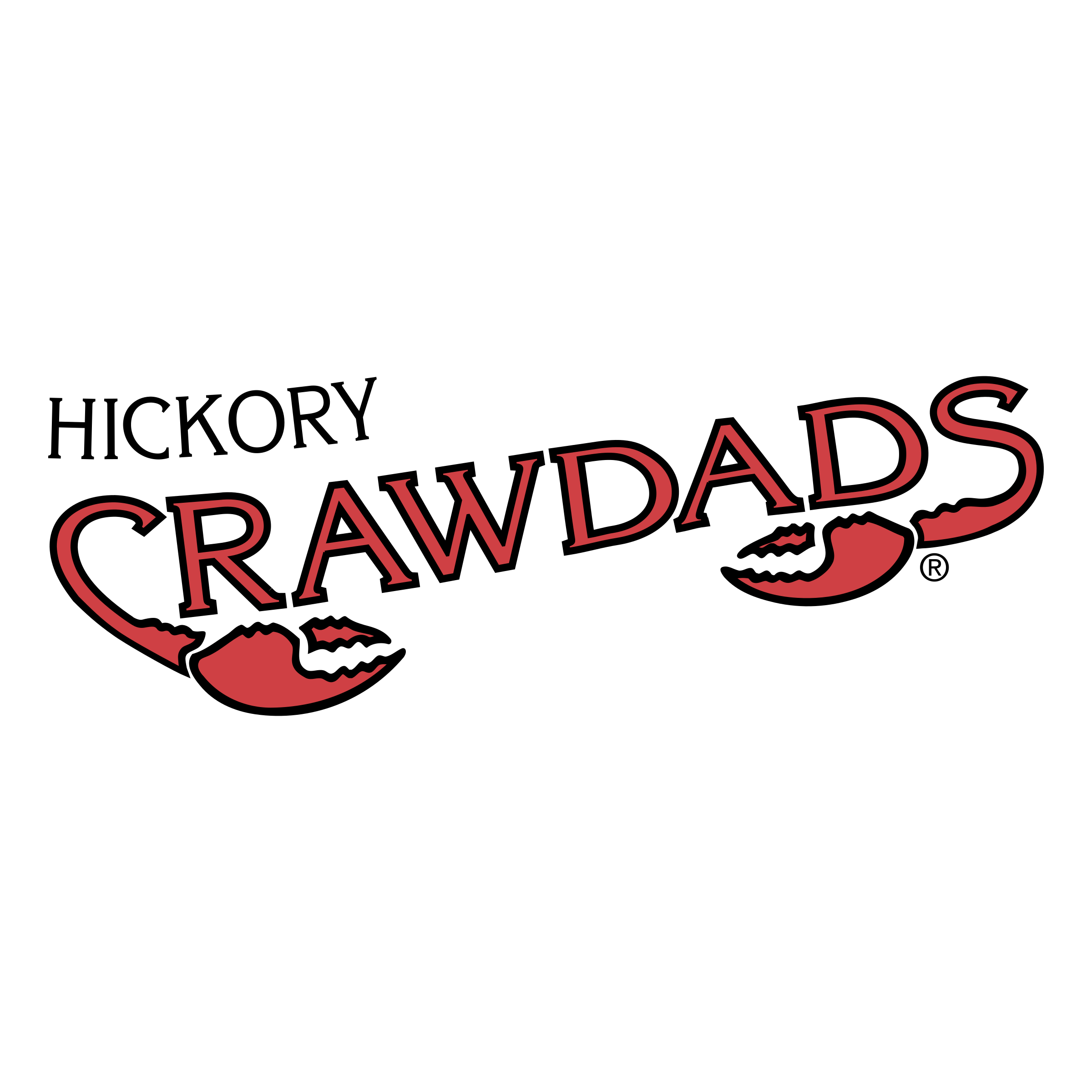 Hickory Crawdads PNG HD Quality