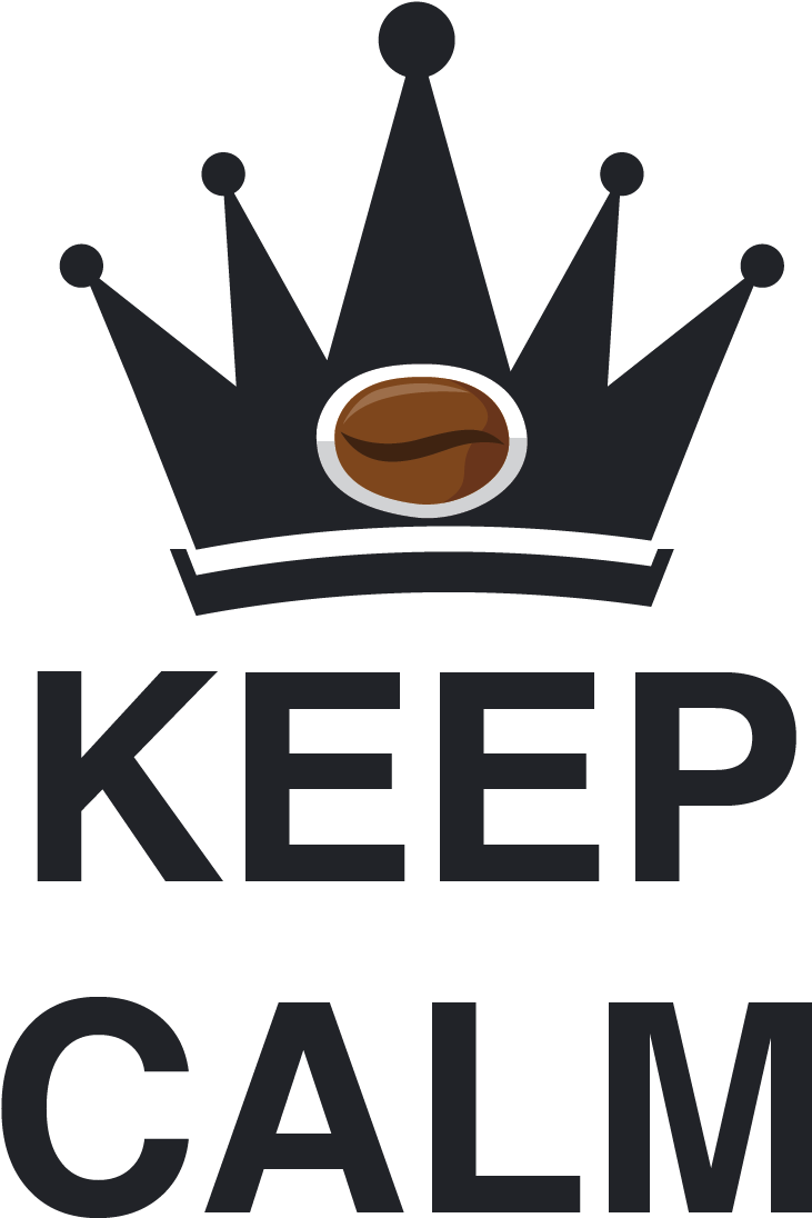 Keep Calm Logo Transparent Image