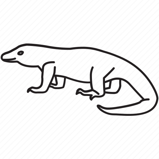 Komodo Dragon Transparent Background