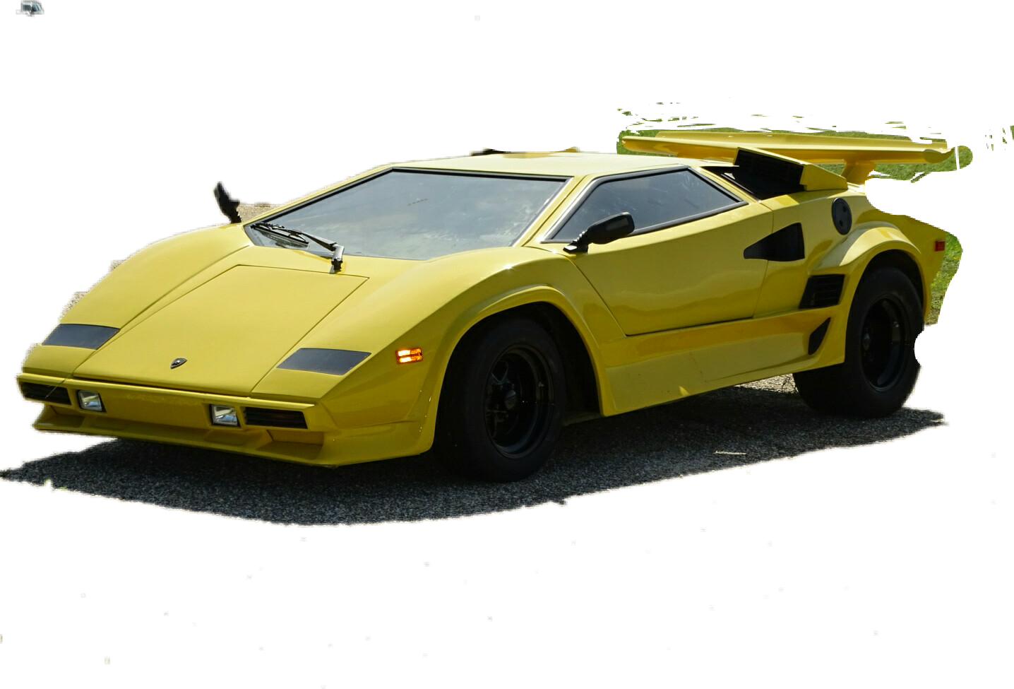 Lamborghini Countach Transparent Background