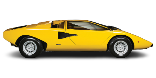 Lamborghini Countach Transparent Image