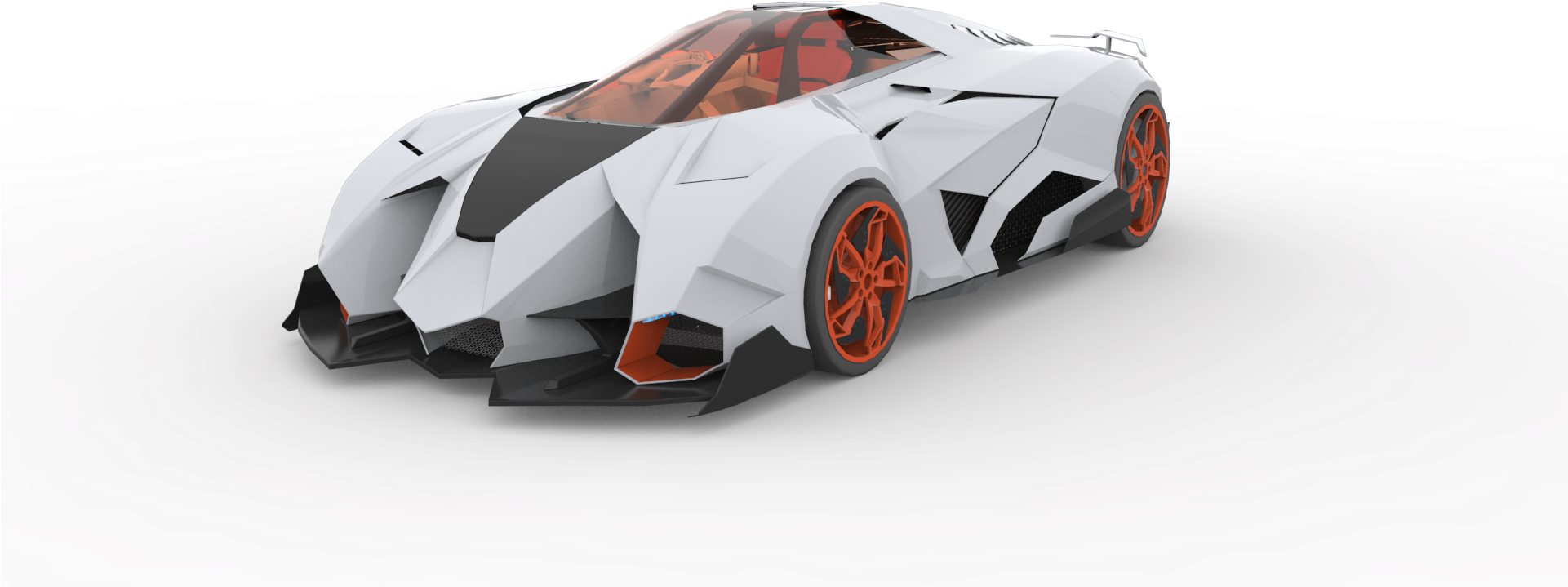 Lamborghini Egoista Transparent Free PNG