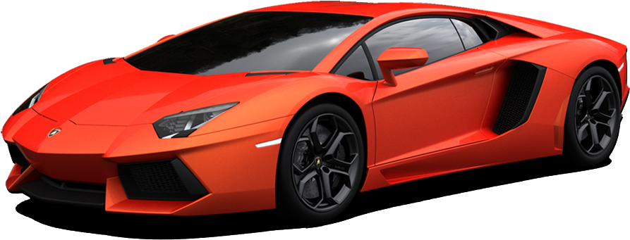 Lamborghini Galardo Transparent Background