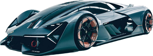 Lamborghini Terzo Millennio Transparent Background