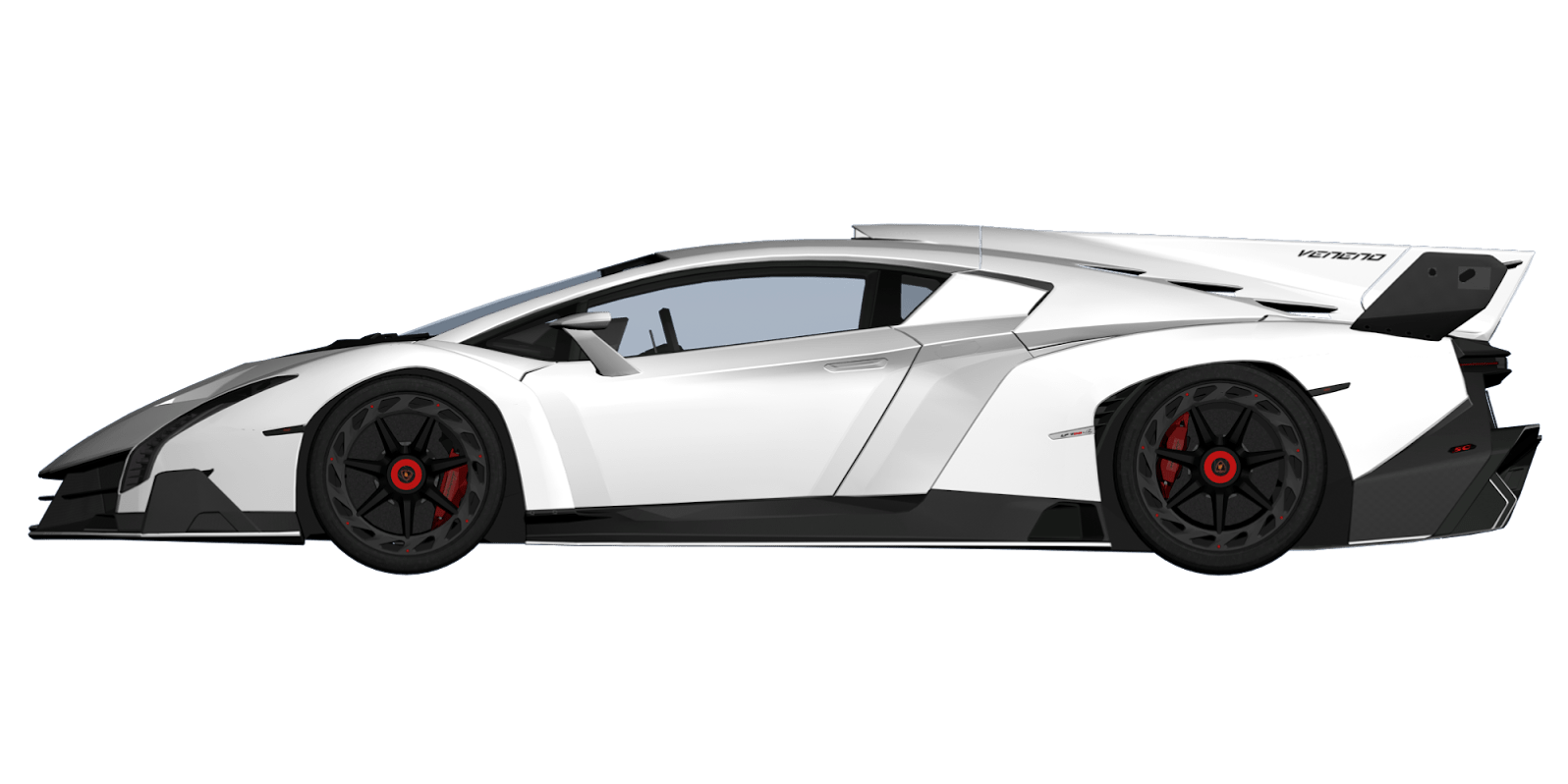 Lamborghini Terzo Millennio Transparent File