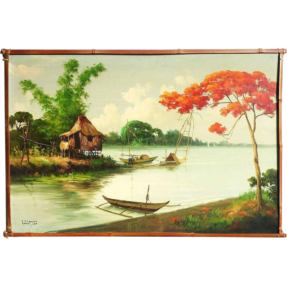 Landscape Painting Art PNG Clipart Background