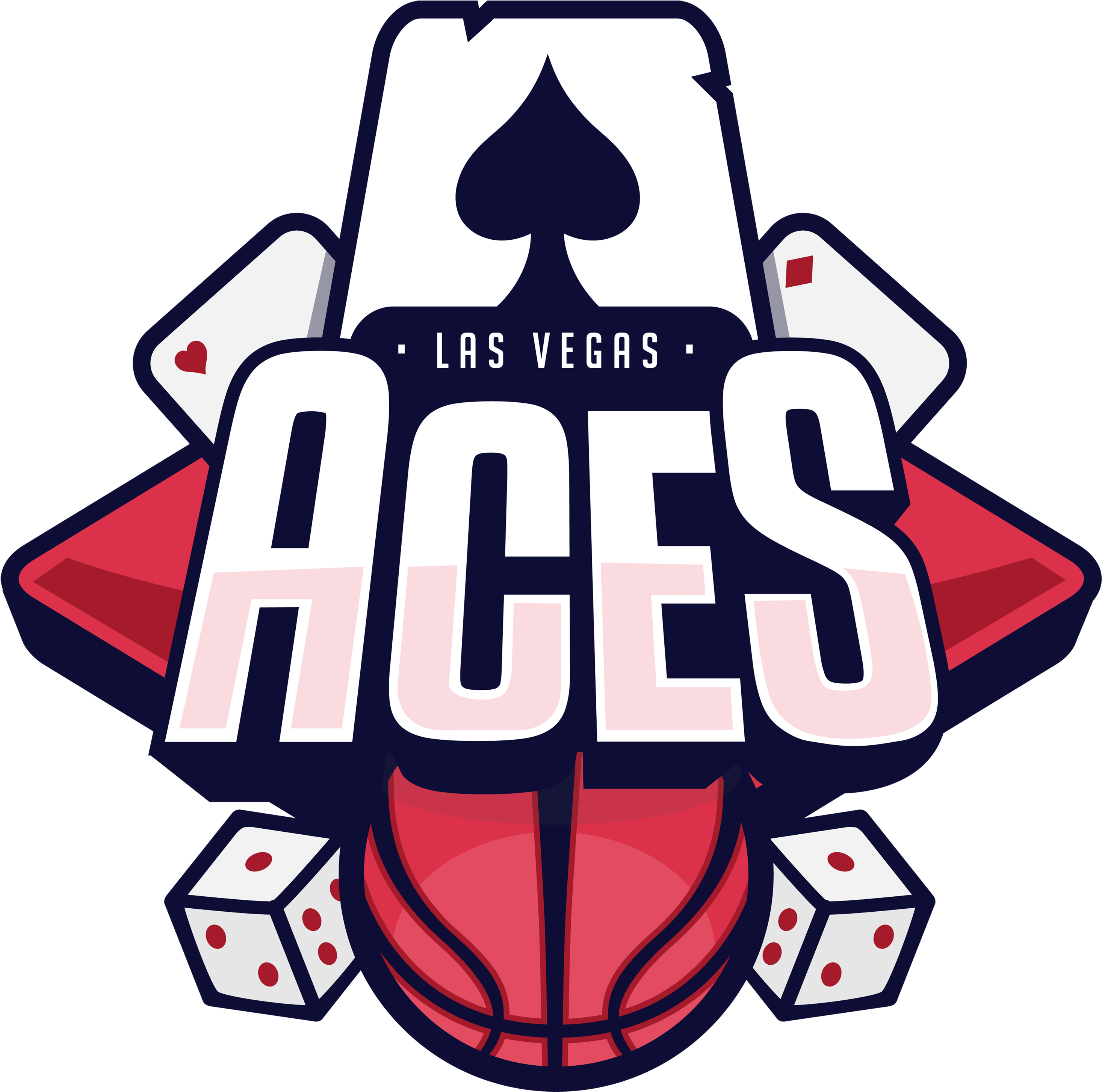Las Vegas Aces Transparent Background