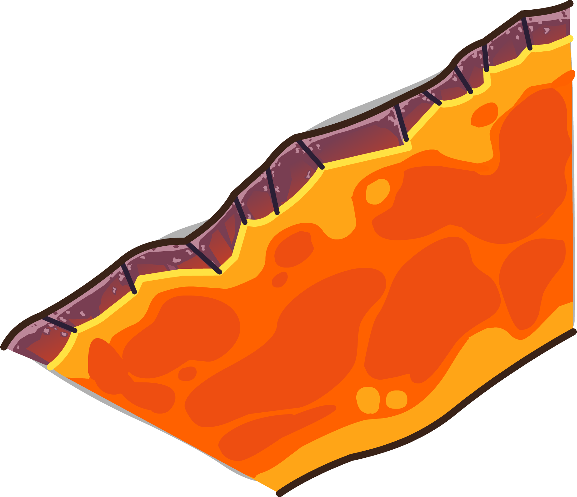 Lava PNG Background