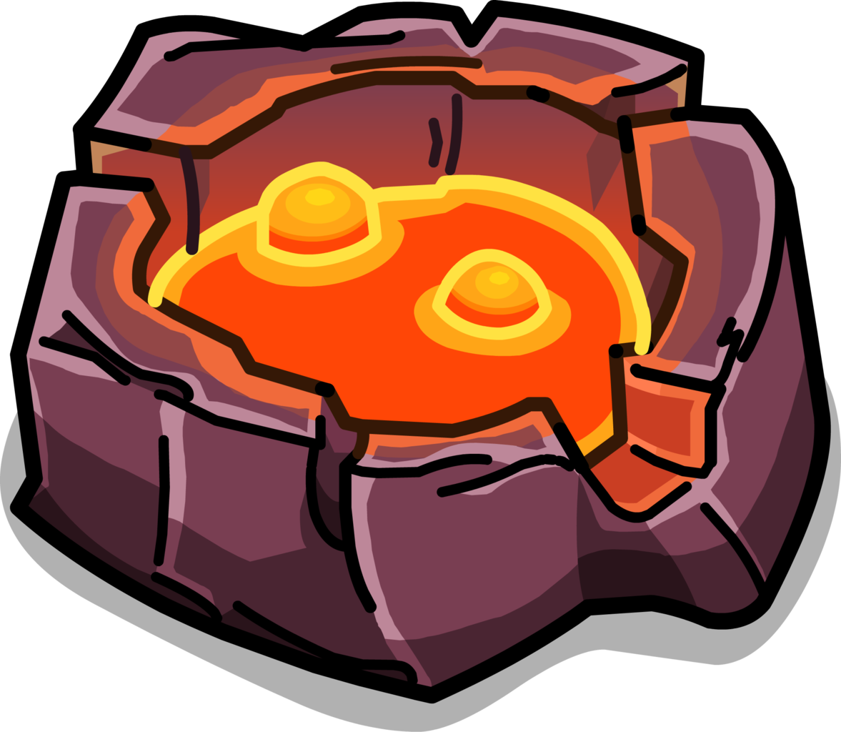 Lava PNG Free File Download
