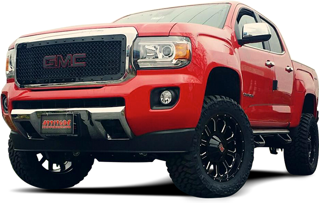 Lifted GMC Trucks PNG Background