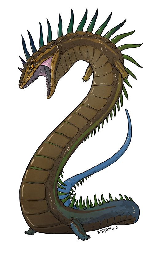 Lindworm Dragon PNG Clipart Background
