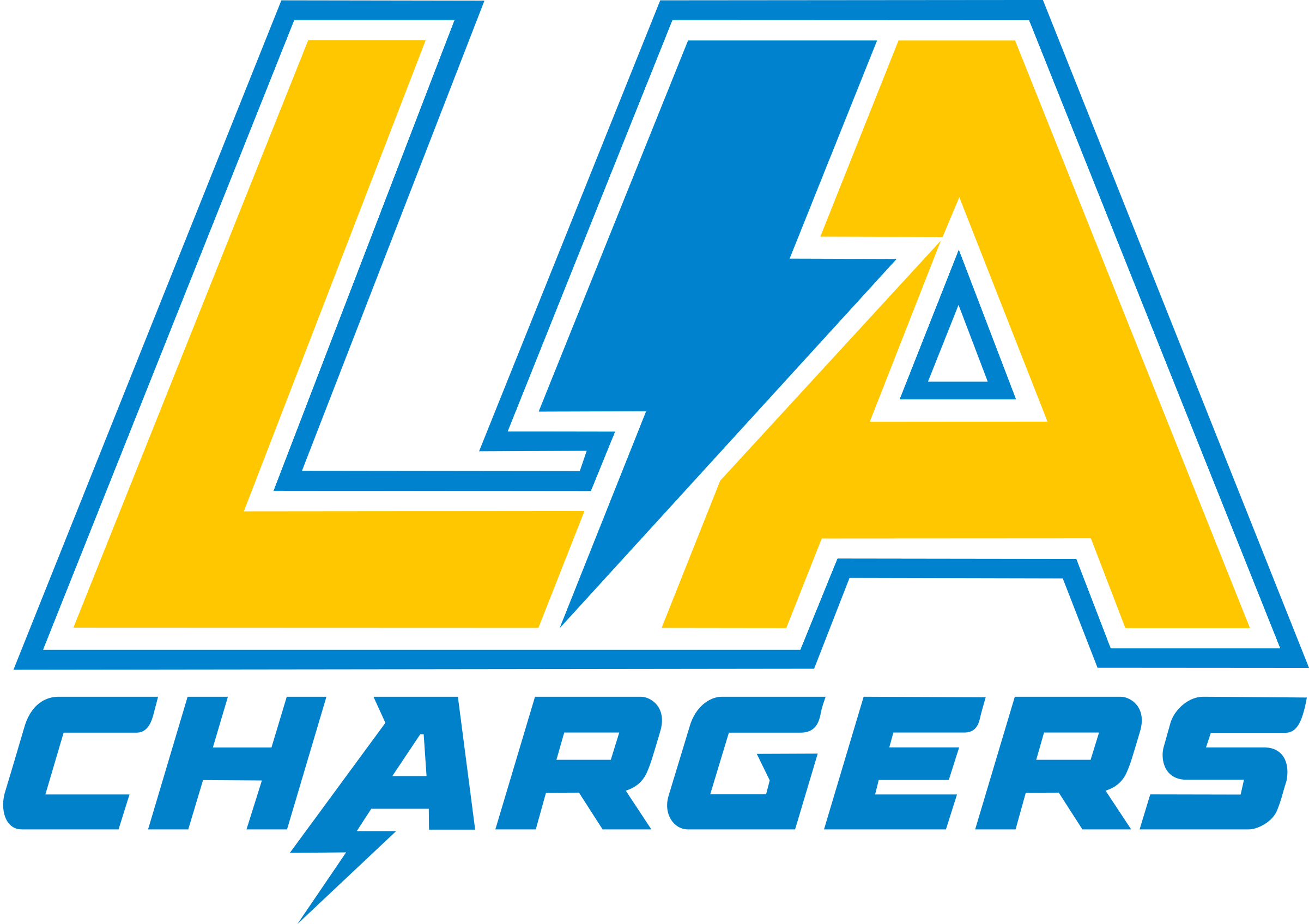 Los Angeles Chargers Transparent Free PNG