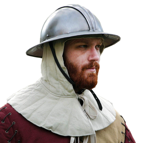 Mail Coif Armor Background PNG Image
