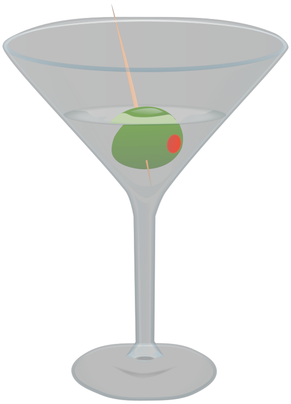 Martini Background PNG Image