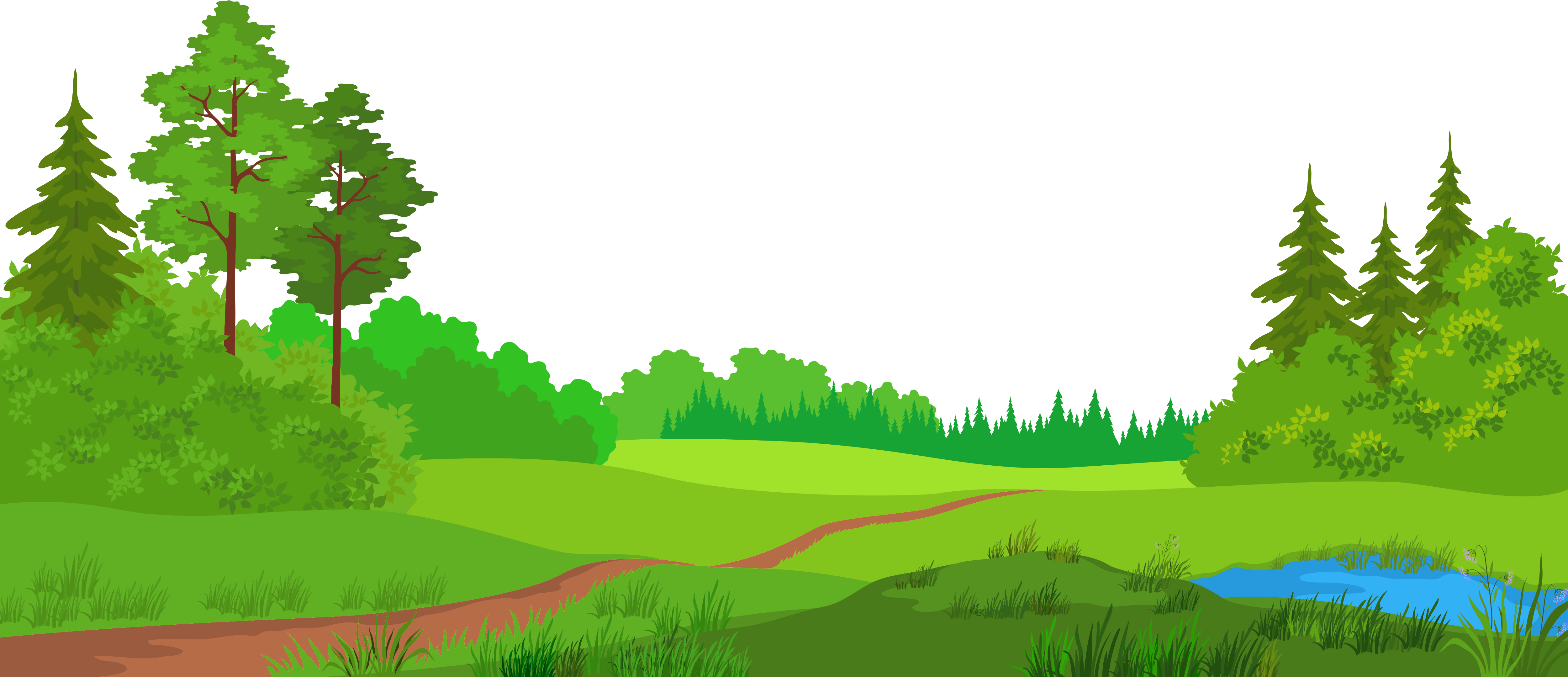 Meadow Transparent Free PNG