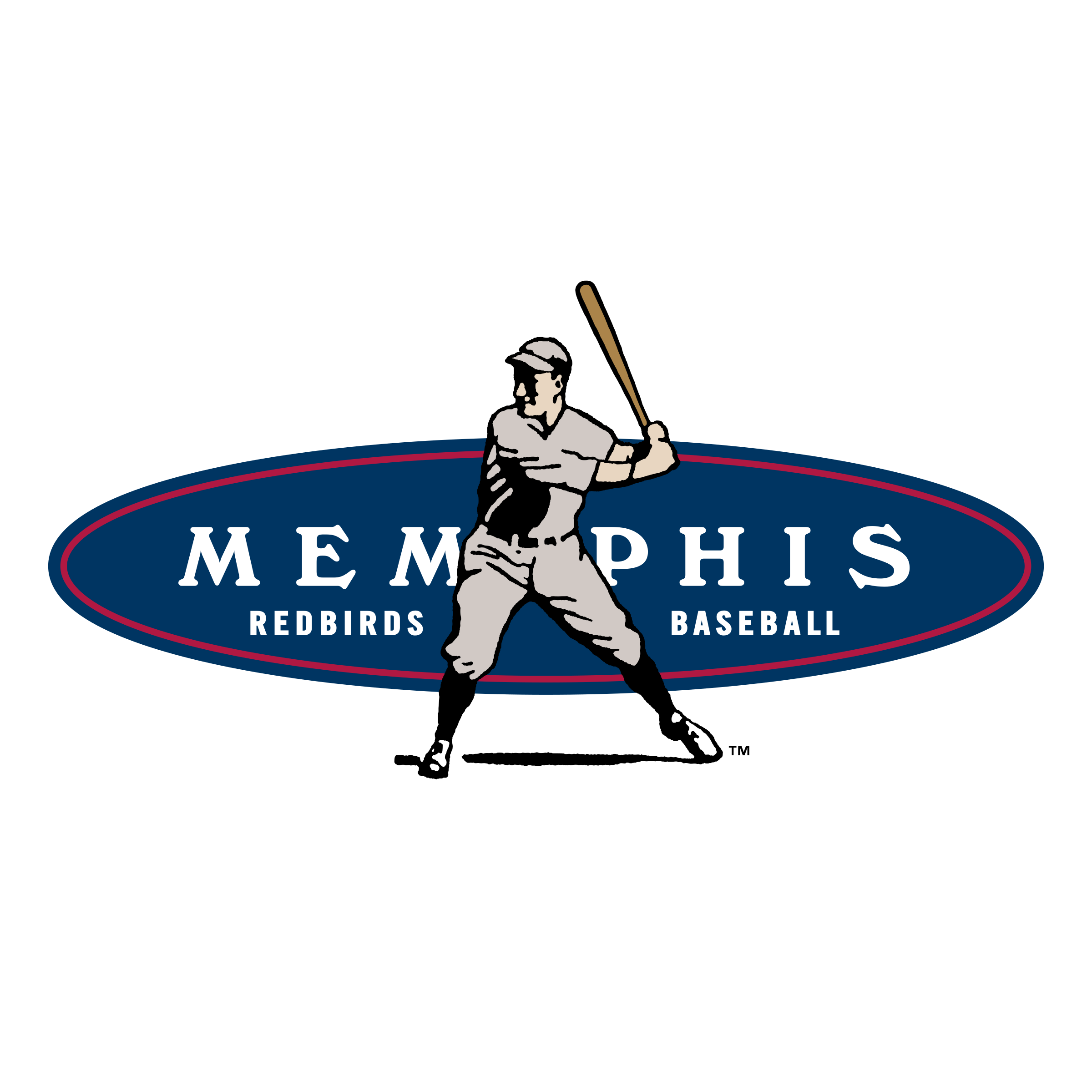 Memphis Redbirds Transparent Background