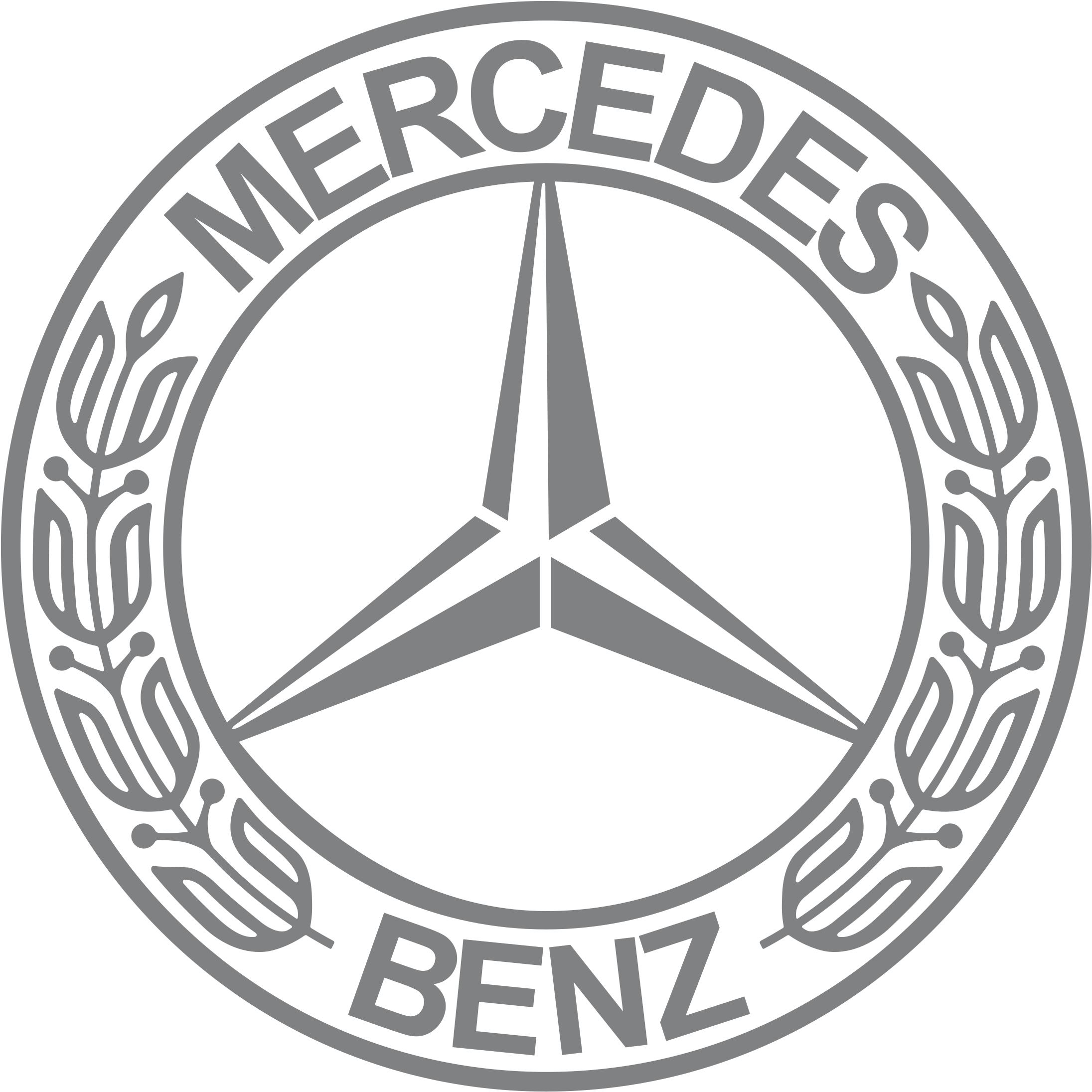 Mercedes-Benz Logo Transparent Free PNG