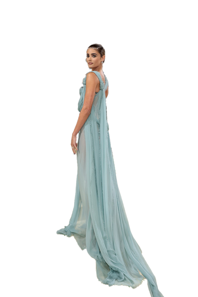 Met Gala Taylor Hill 2021 Background PNG Image