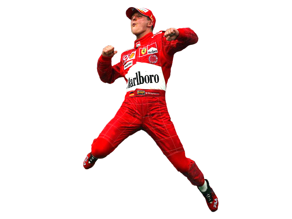 Michael Schumacher Transparent Background