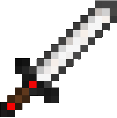 Minecraft Sword HD Quality PNG
