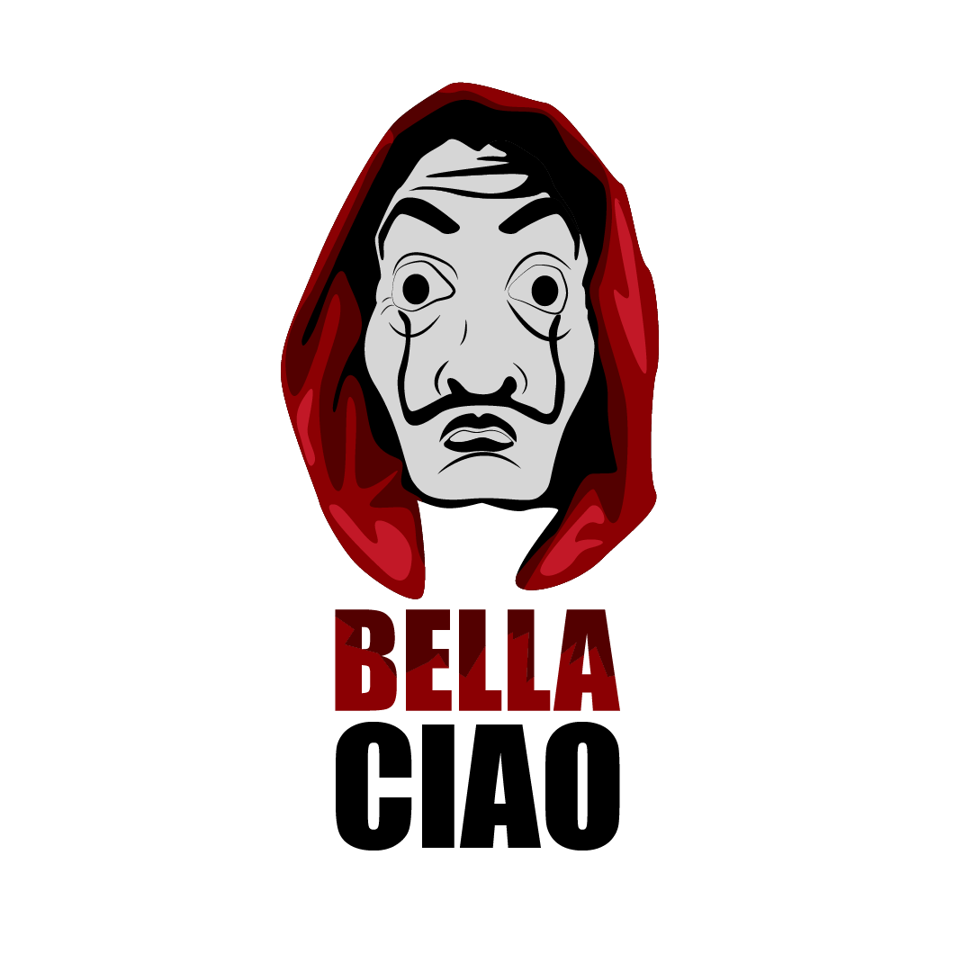 Money Heist Bella Ciao Transparent Background