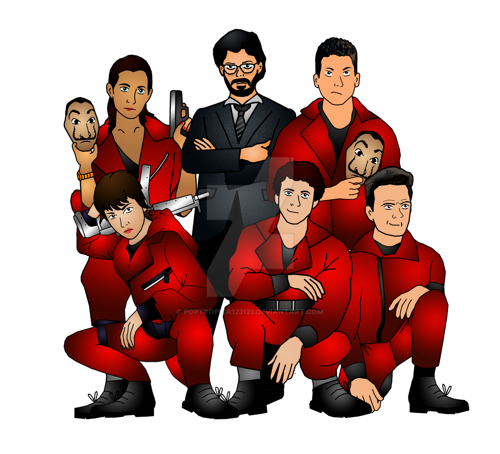 Money Heist Game PNG HD Quality