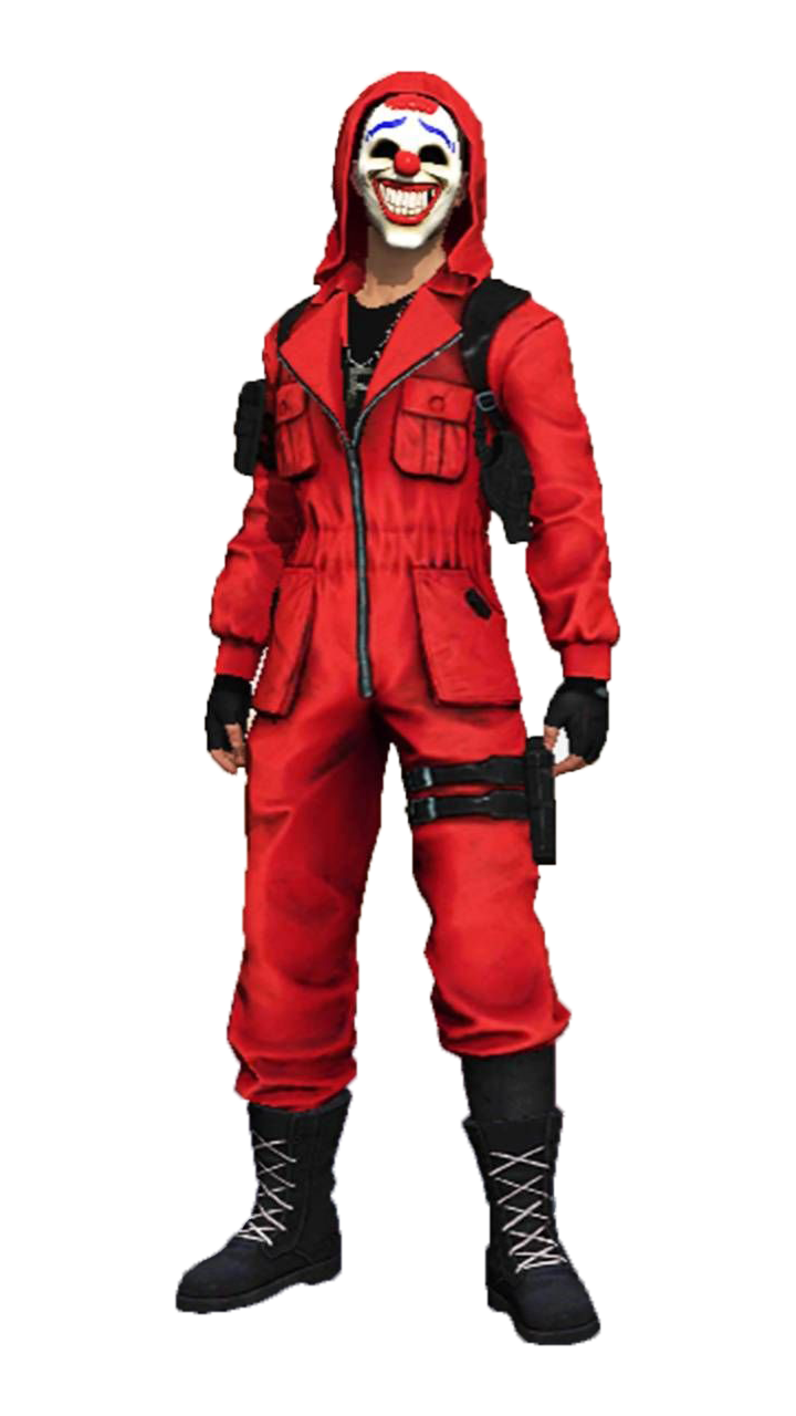 Money Heist Outfit PNG Clipart Background