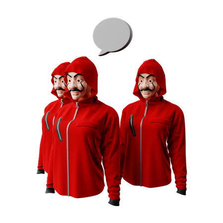 Money Heist Outfit Transparent Background