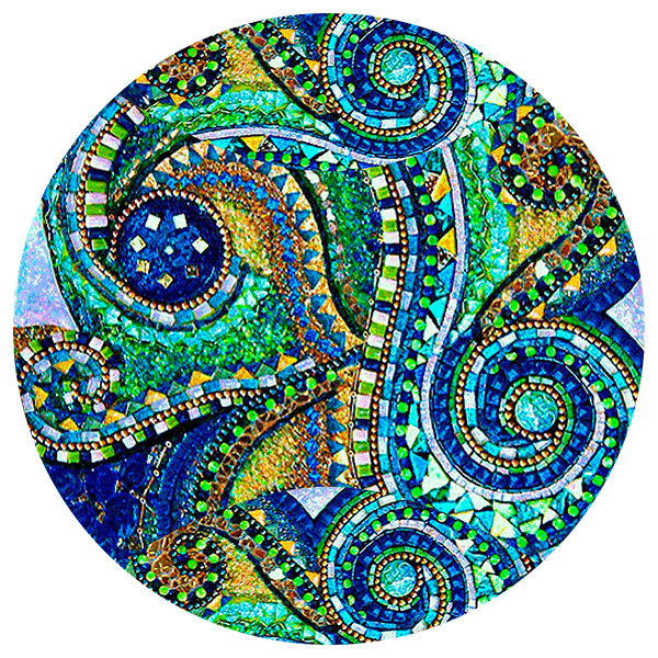 Mosaic Art PNG Clipart Background