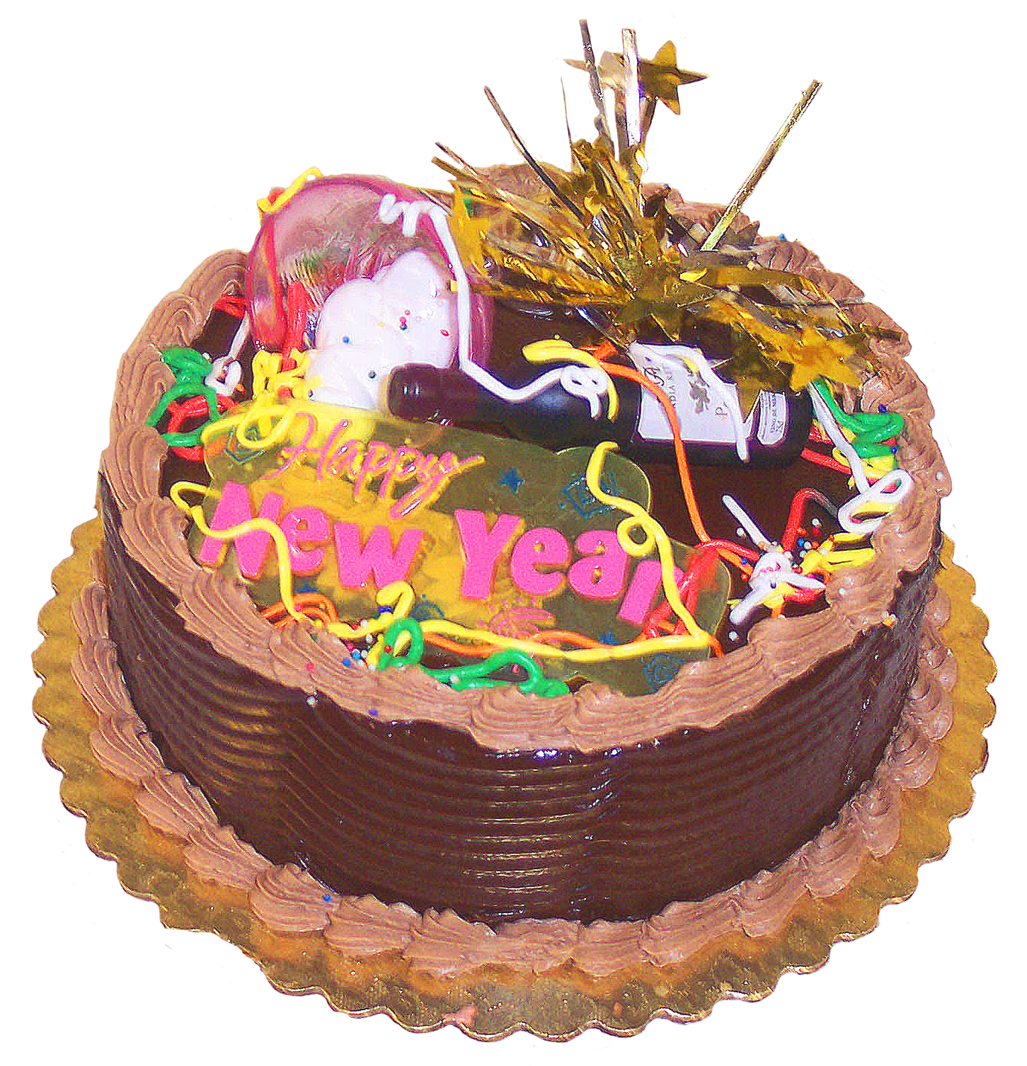 New Year Cake Transparent Free PNG