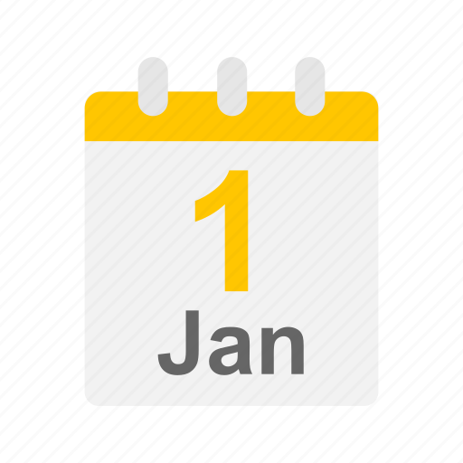 New Year Date Transparent File