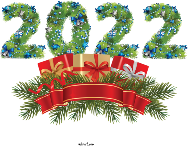 New Year Day 2022 PNG HD Quality