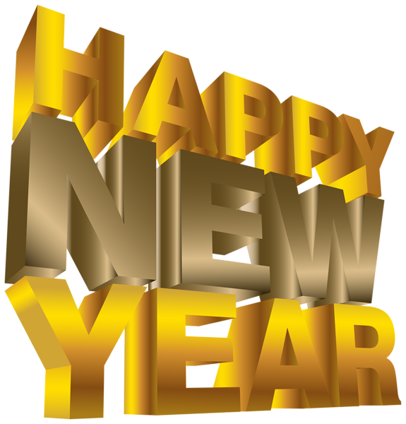 New Year Day Transparent Background