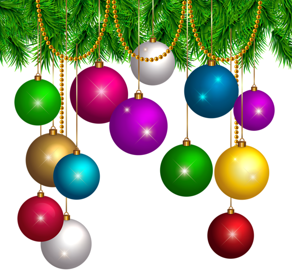 New Year Decoration PNG Clipart Background