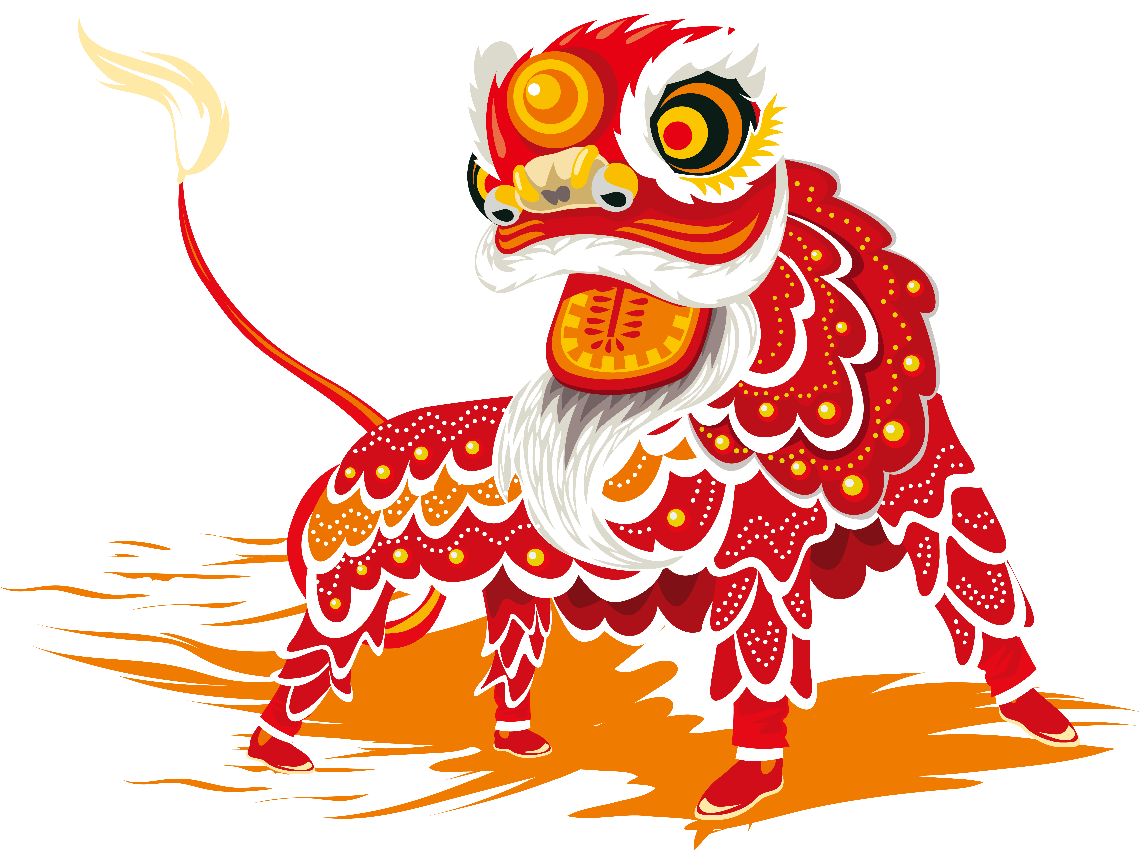 New Year Dragon PNG Free File Download