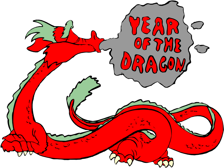 New Year Dragon PNG HD Quality