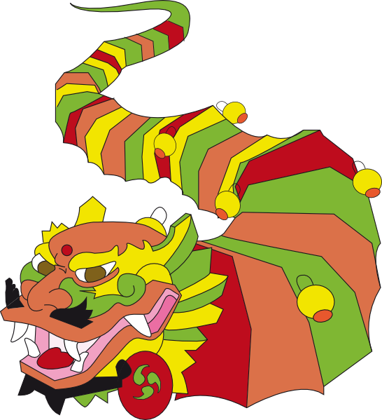 New Year Dragon Transparent Free PNG