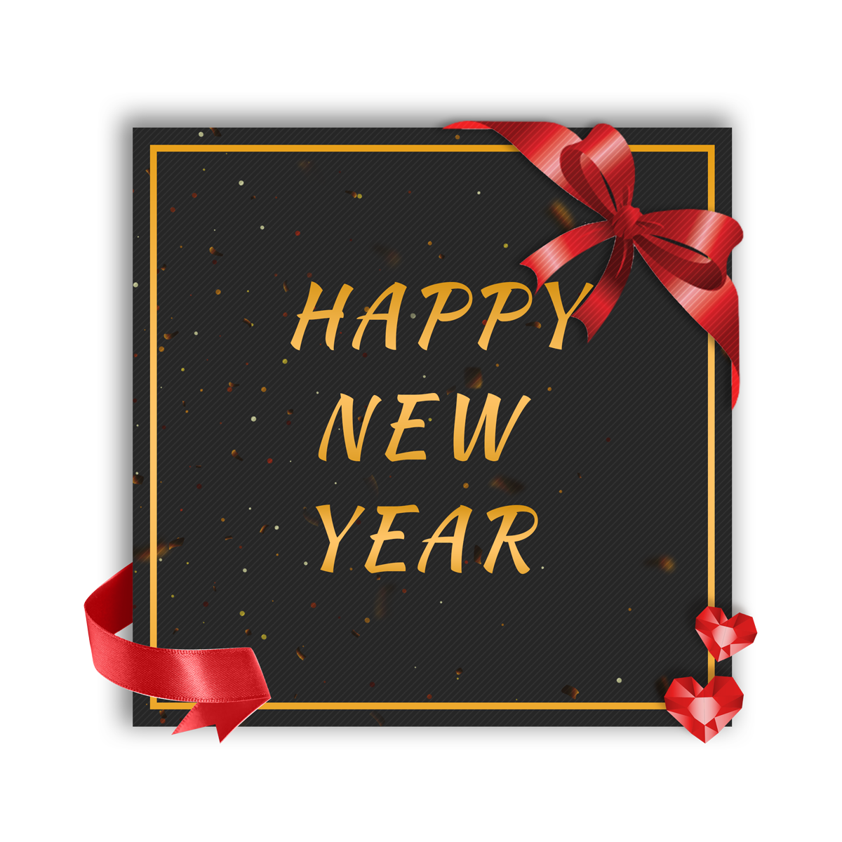 New Year Greetings Free PNG