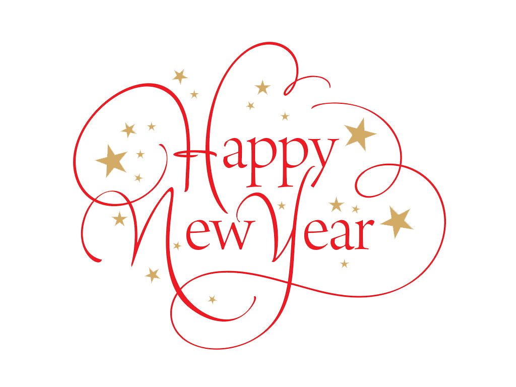 New Year Greetings PNG Clipart Background