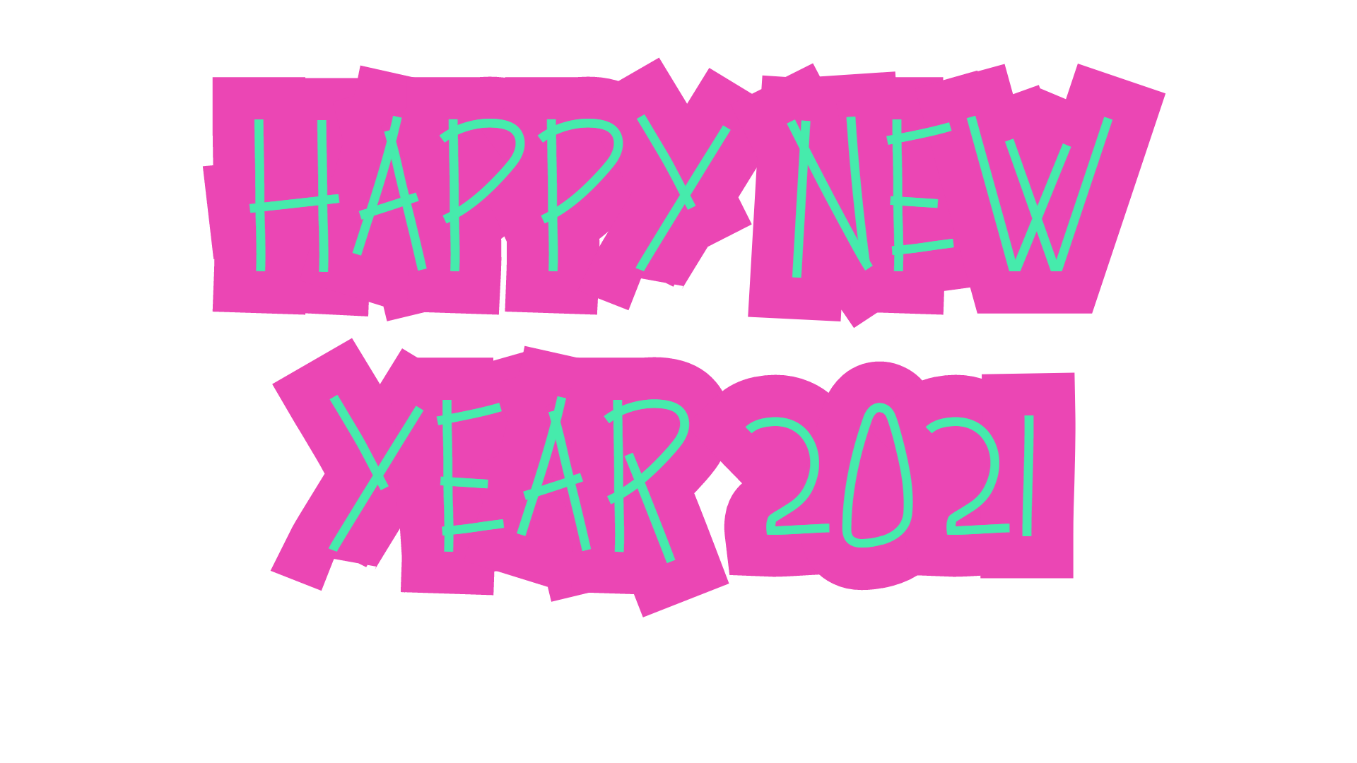 New Year Greetings PNG Photos
