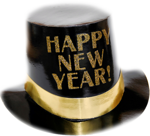 New Year Hat PNG Background