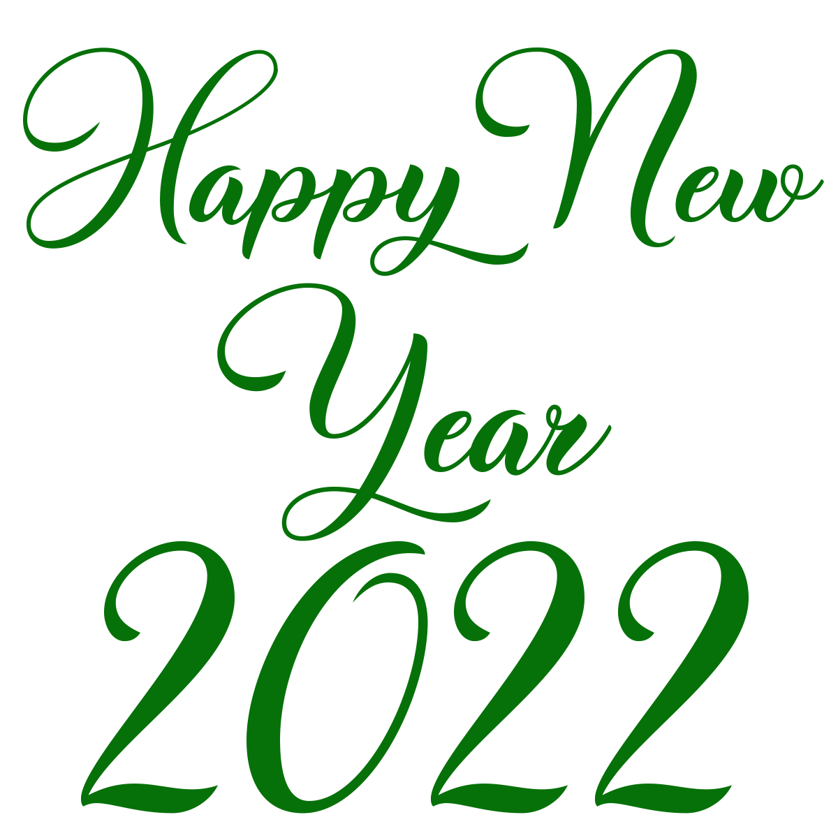 New Years 2022 Transparent Images