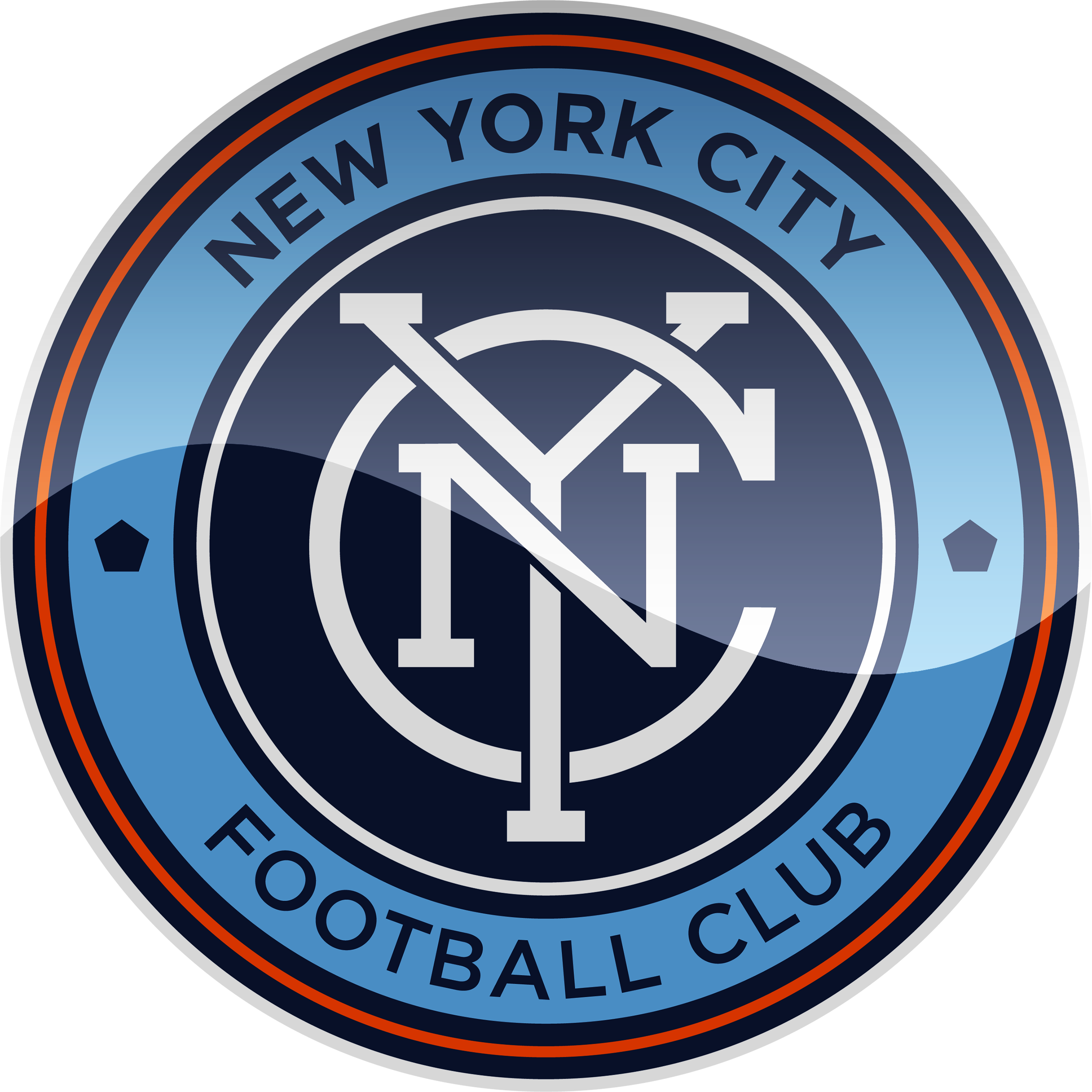 New York City FC Background PNG Image