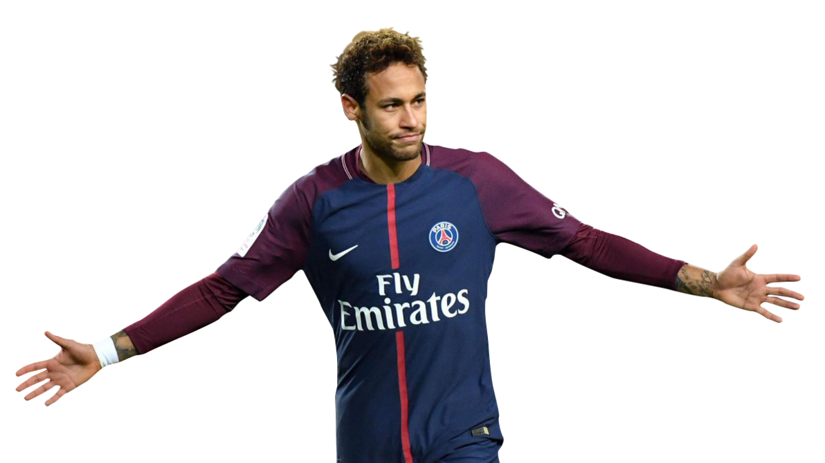 Neymar PSG Background PNG Image